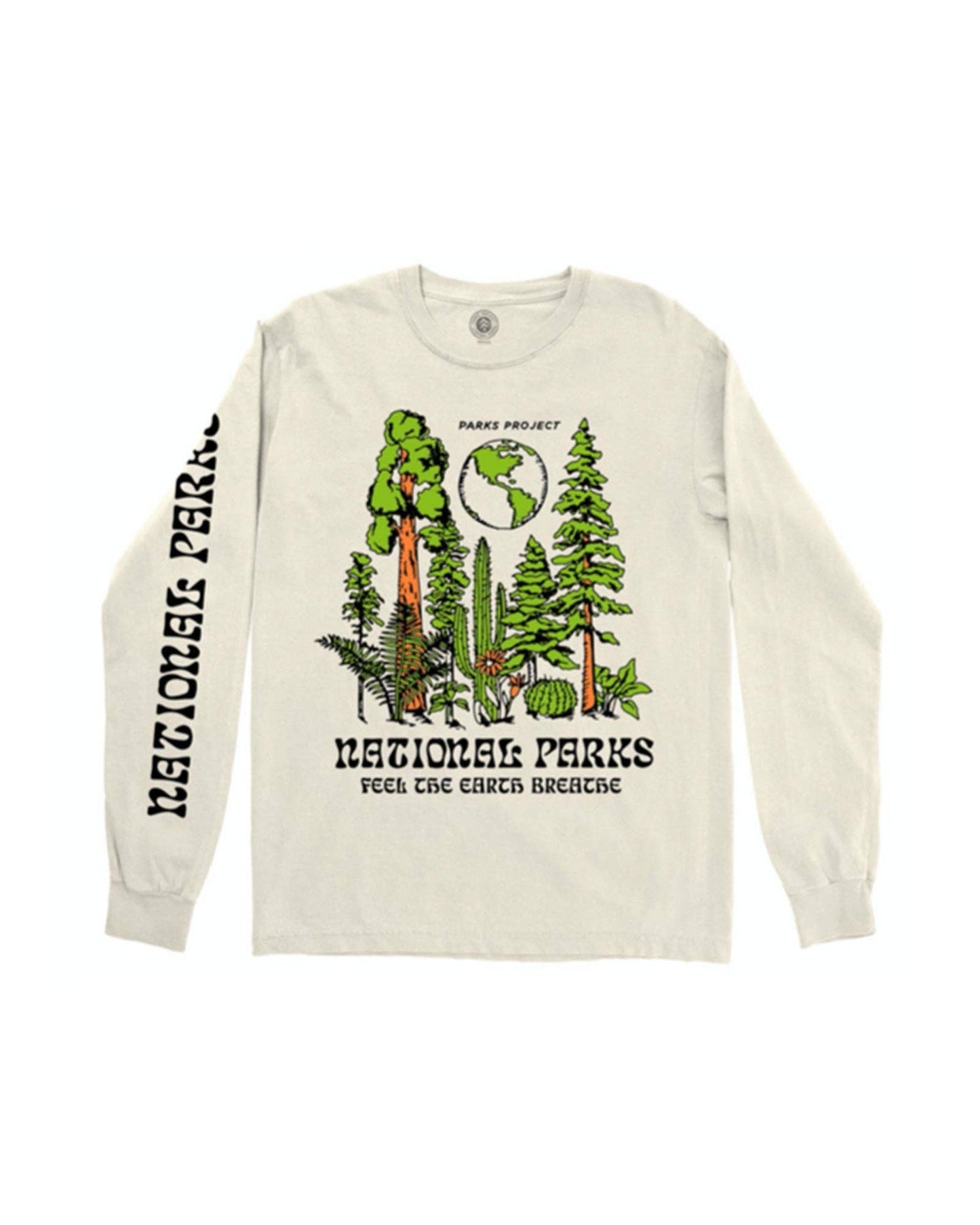 Feel the Earth Breathe Long Sleeve Tee