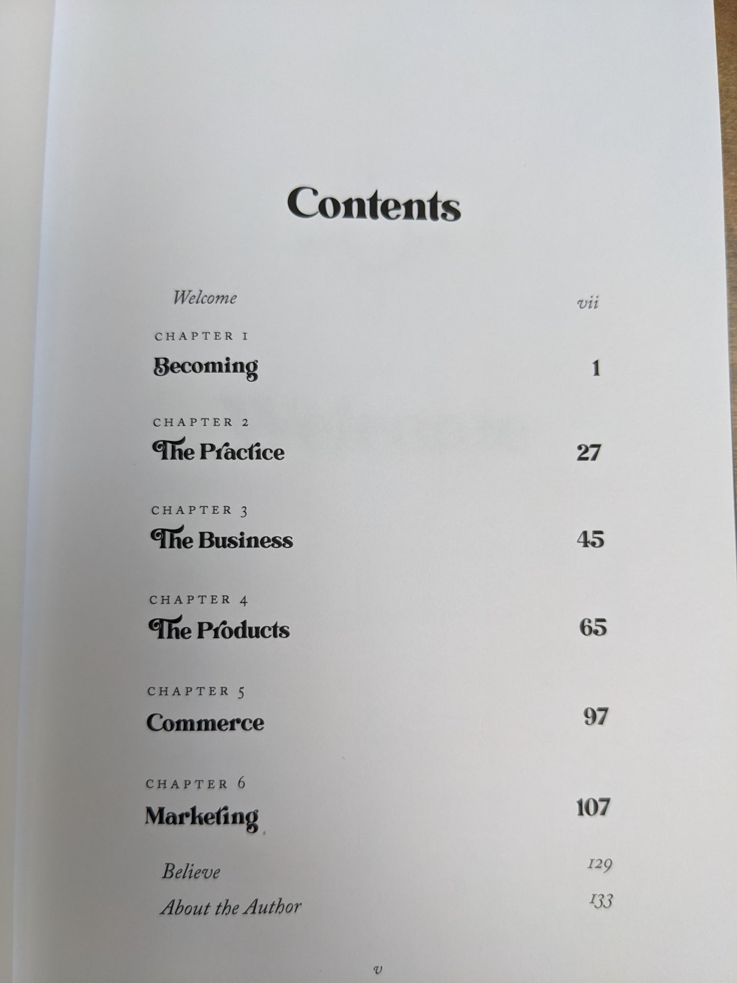 Contents of Gianna Andrews' book "So You Want to Be An Artist"