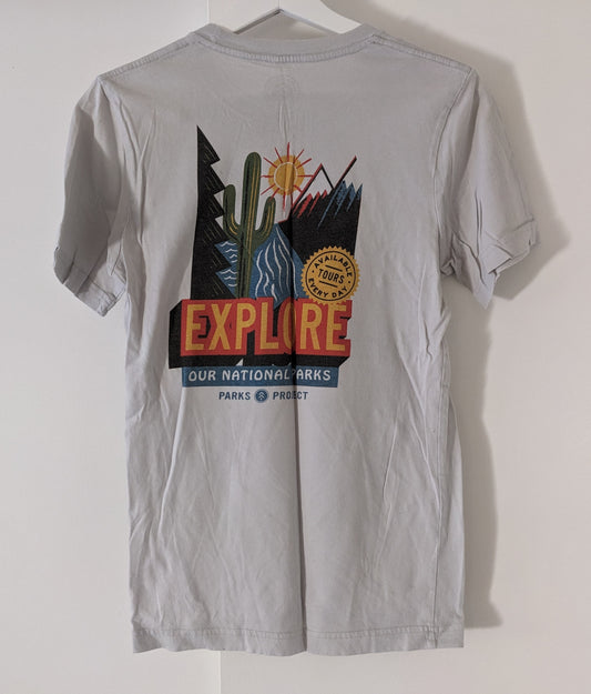 Parks Project Explore Parks White shirt