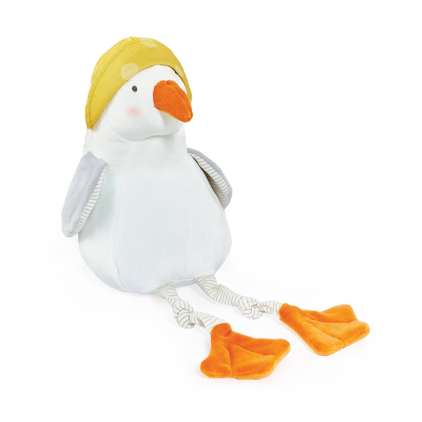 Gulliver seagull stuffed animal by Bunnies by the Bay