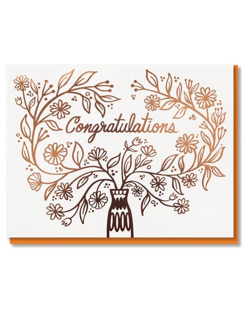 Congratulations Bouquet Card
