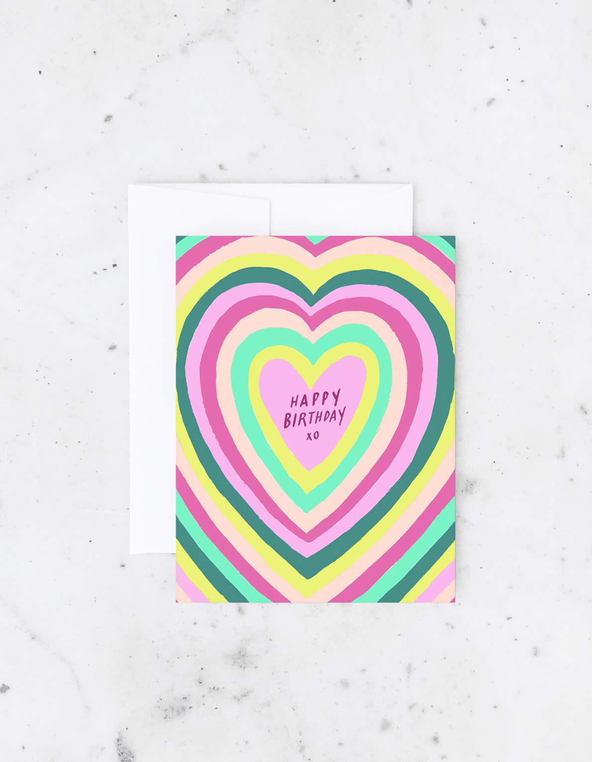 Happy birthday eternal heart card