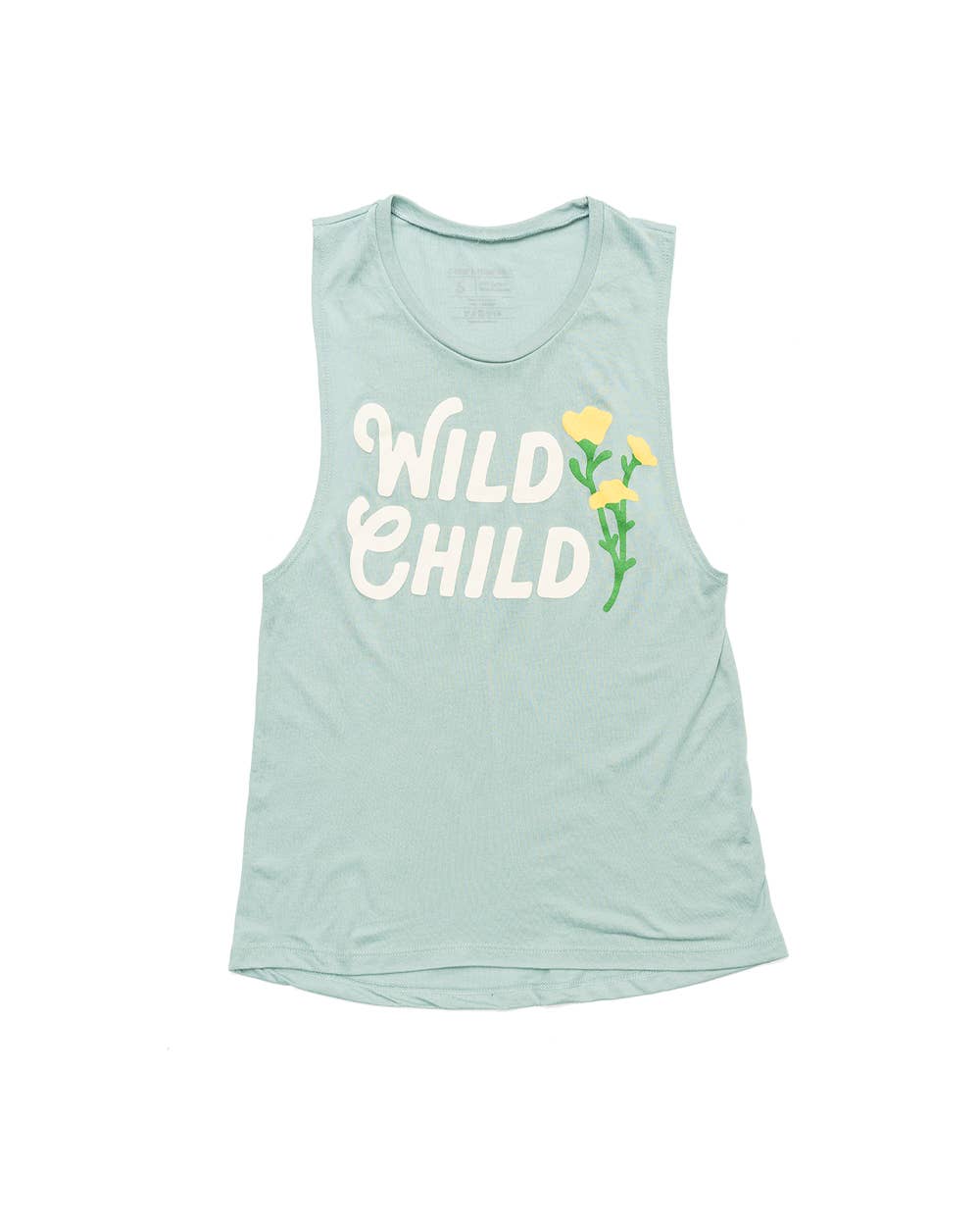 Pale Blue Wild Child Women's tank by Keep Nature Wild