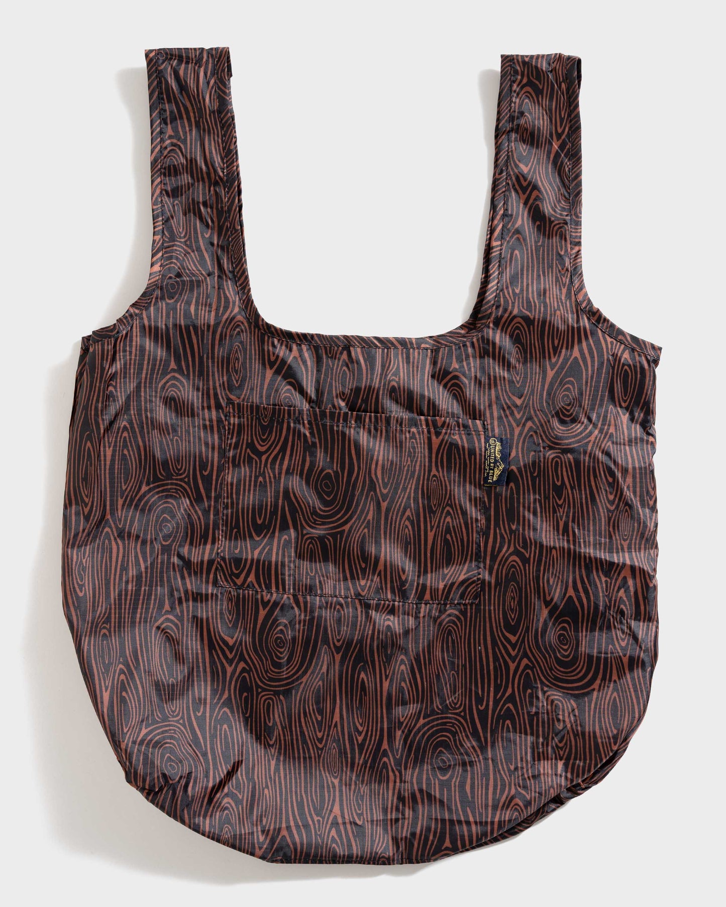 Woodgrain packable tote by United by Blue