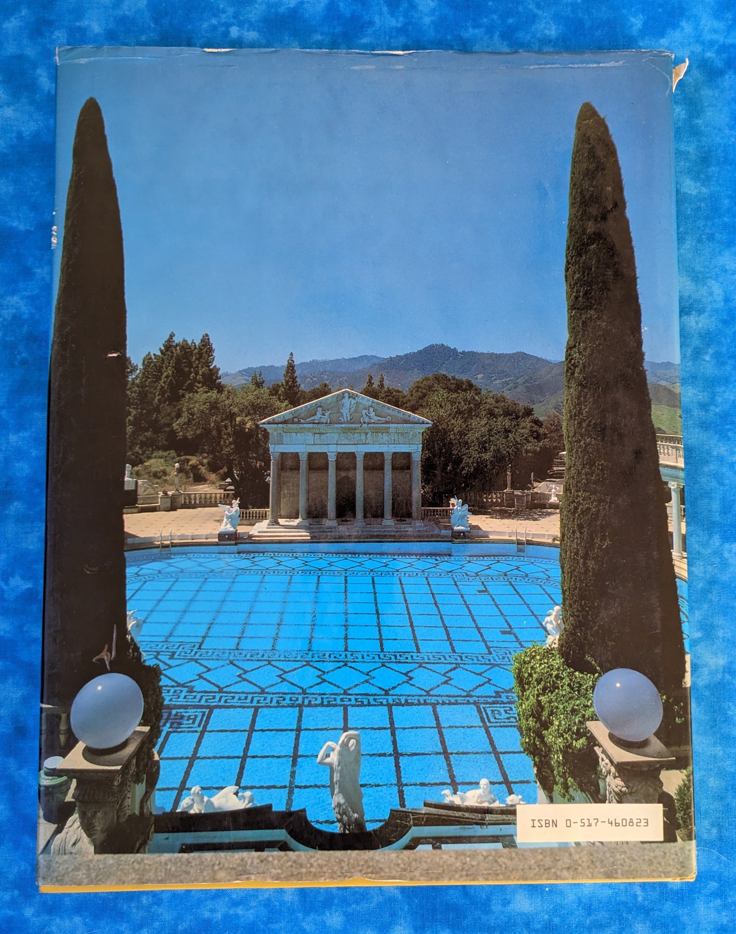 Hearst Castle San Simeon vintage book back cover