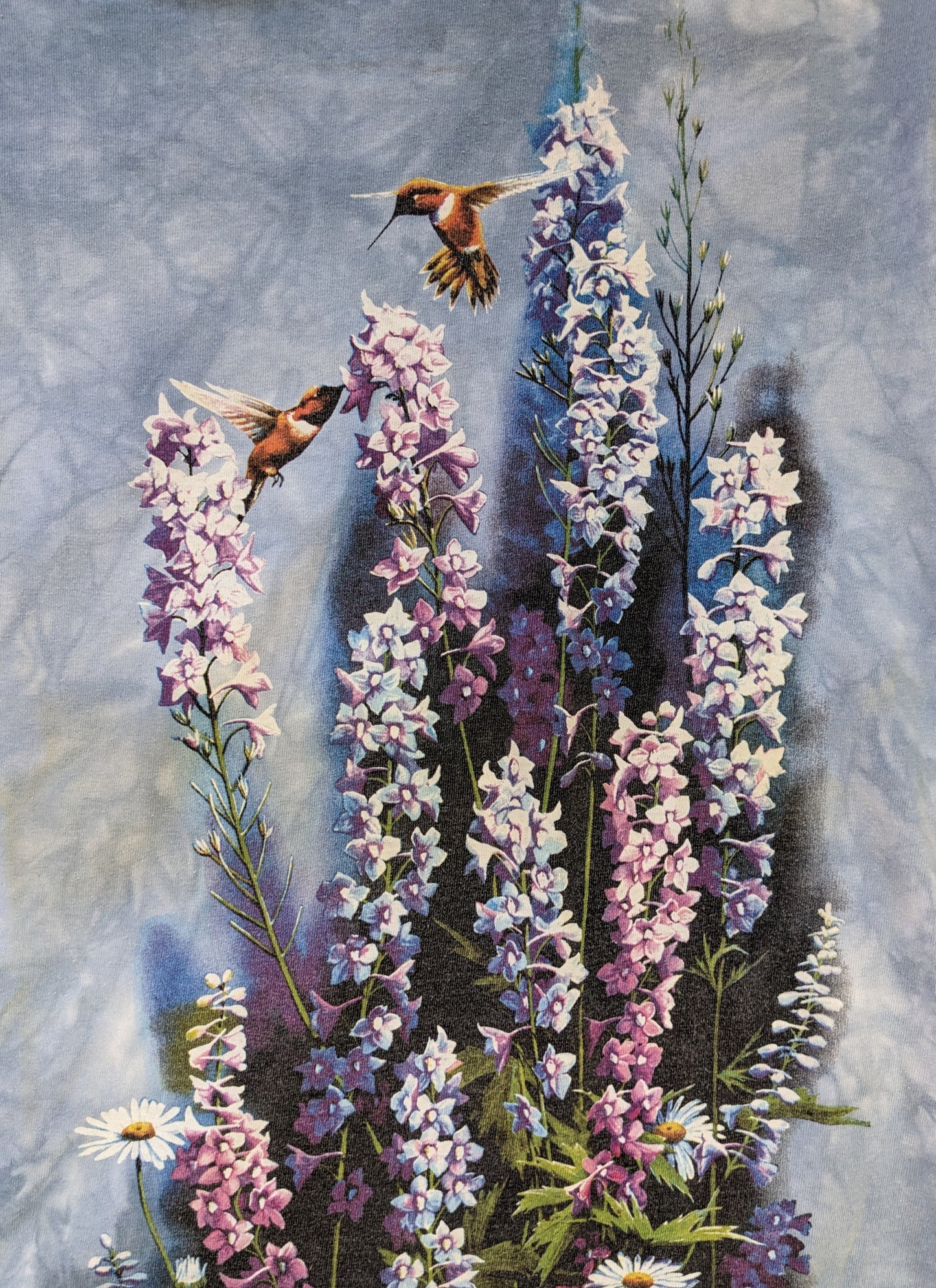 Pre-Loved Apparel: Hummingbird Tie Dye Vintage Mountain Tee