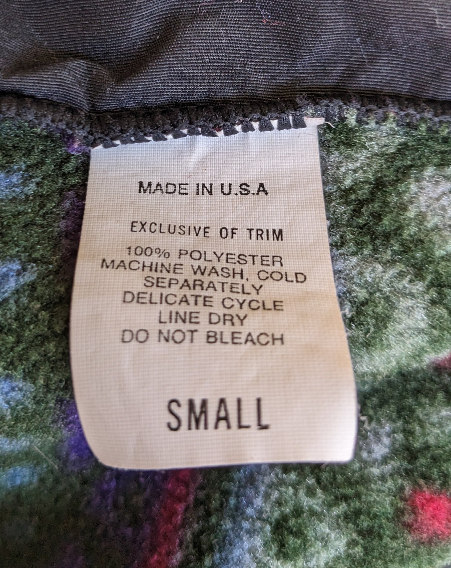 Retro Striped Fuzzy Vest by B.A.P. tag