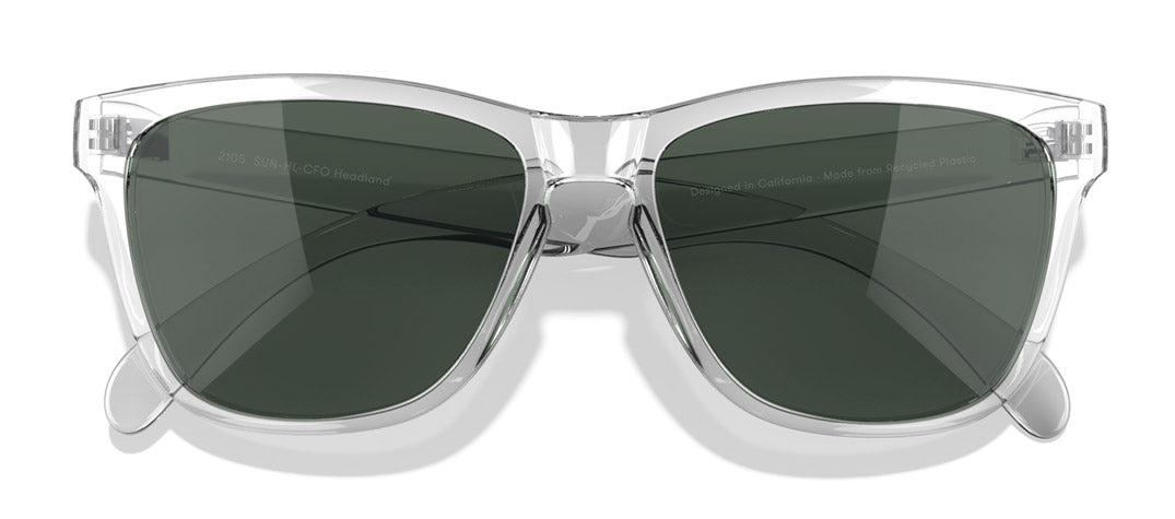 Headland clear sunglasses by Sunski