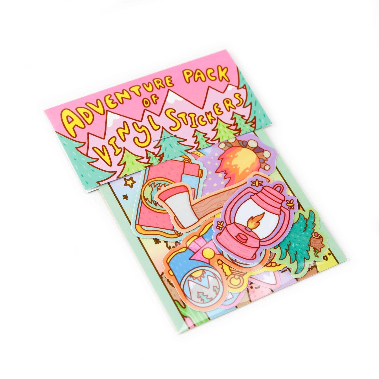Adventure pack of vinyl stickers