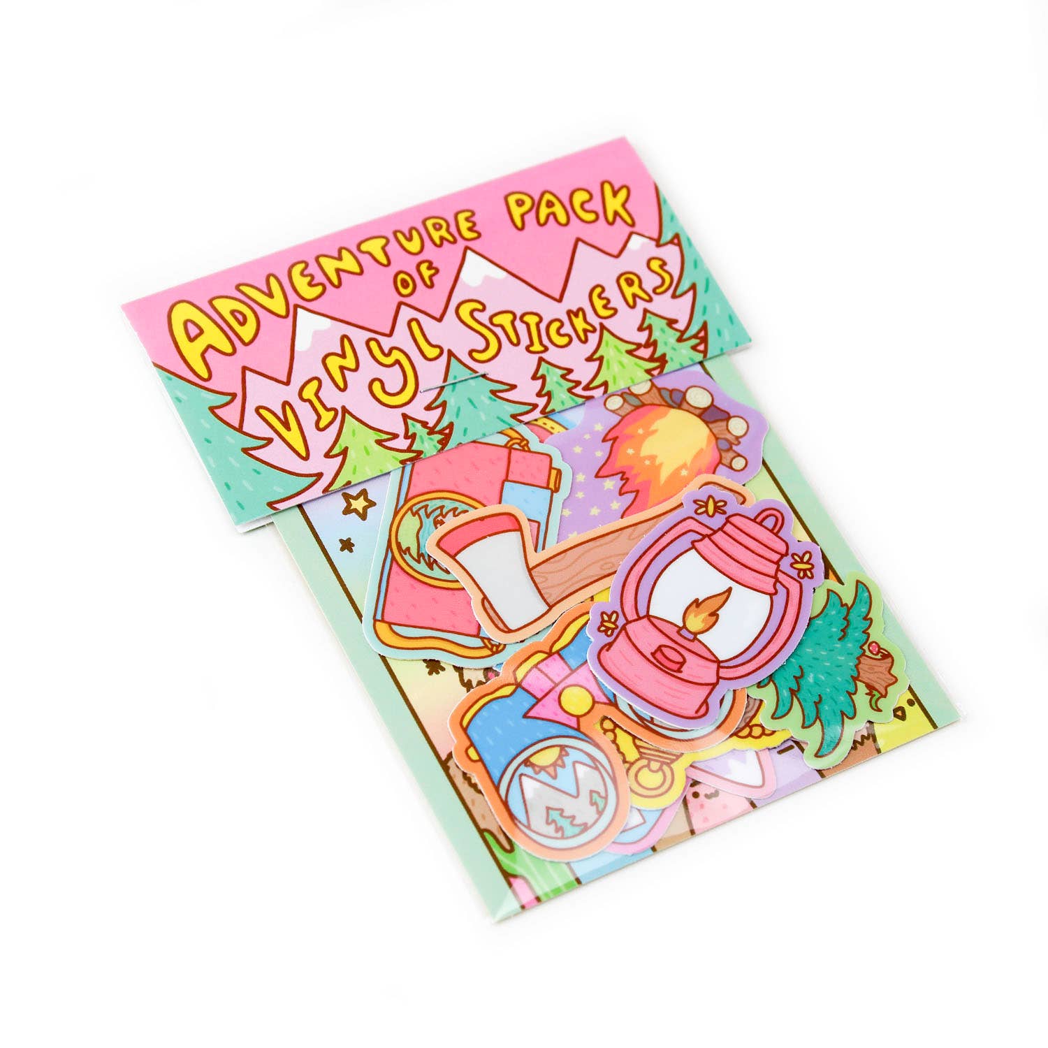 Adventure pack of vinyl stickers