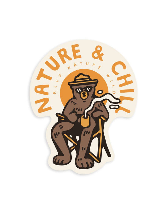 Nature + Chill Sticker