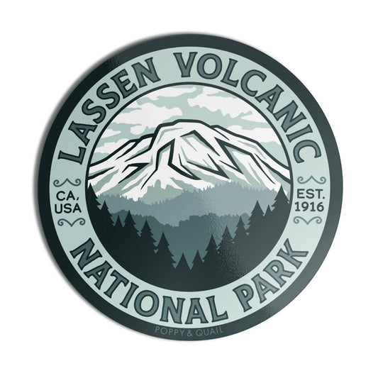 Lassen Emblem Sticker