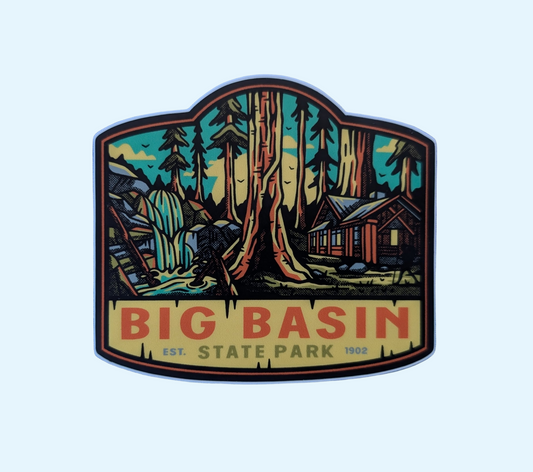 Big Basin Sticker