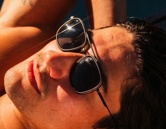 Estero Sunglasses on male model