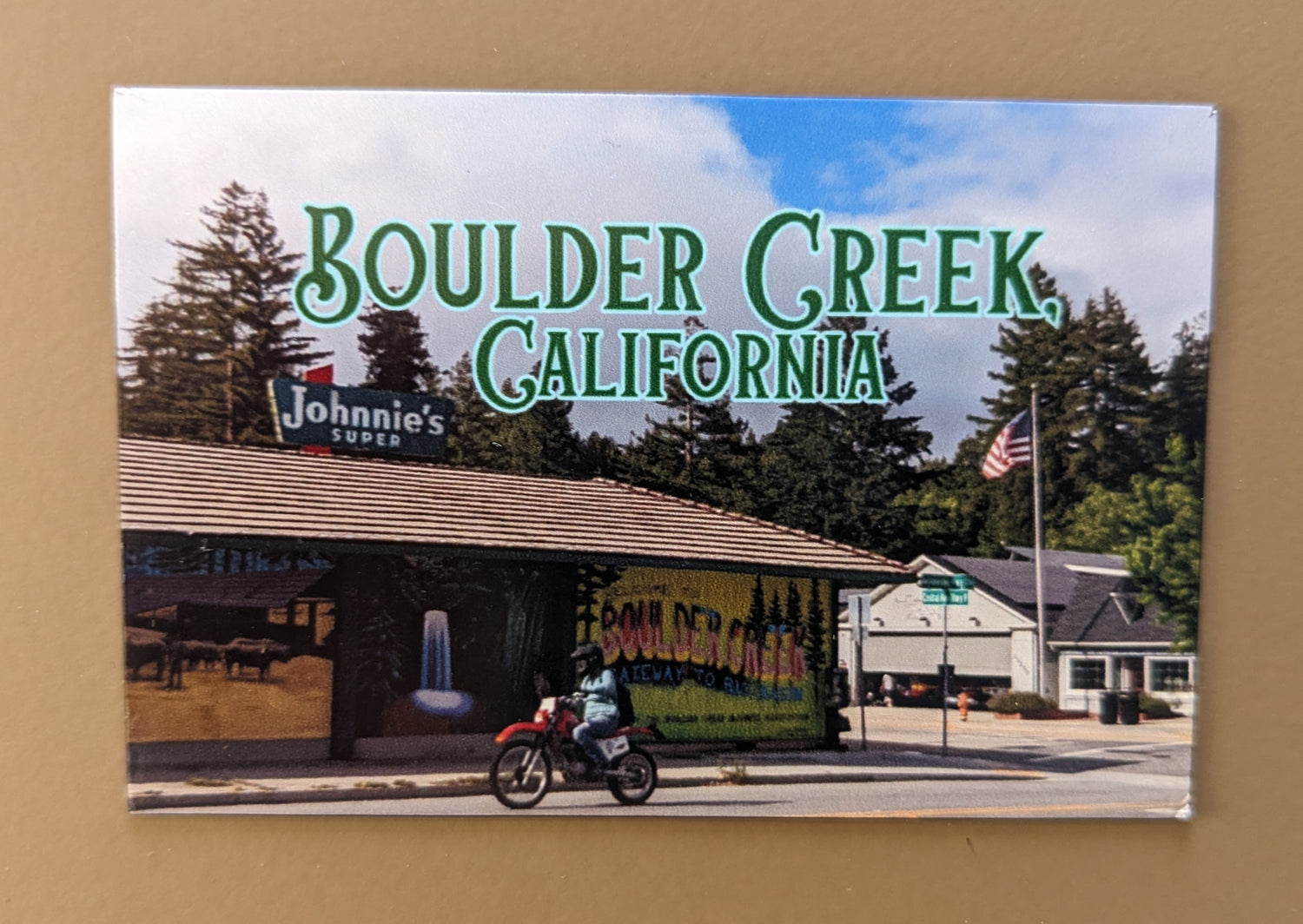Boulder Creek California downtown magnet