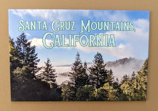 Santa Cruz Mountains nature magnet