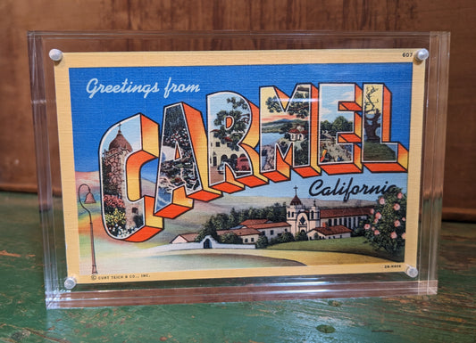 Antique Postcard: Carmel