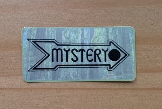 Mystery Spot Vintage Sticker WHOLESALE