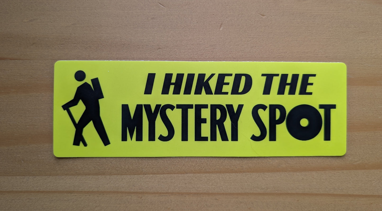 Mystery Spot Hike Sticker WHOLESALE