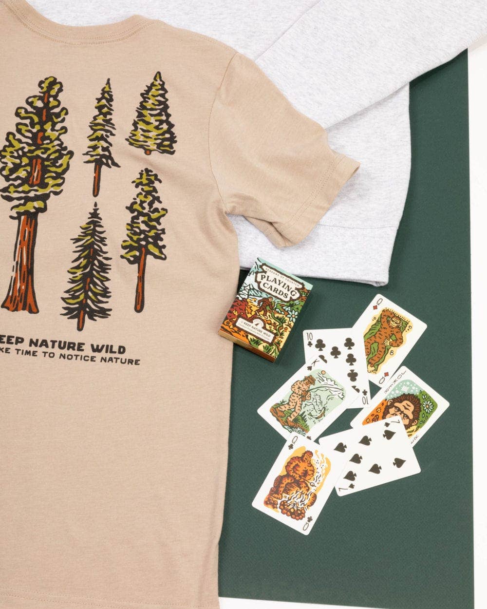 Seasons of Squatch Playing Cards