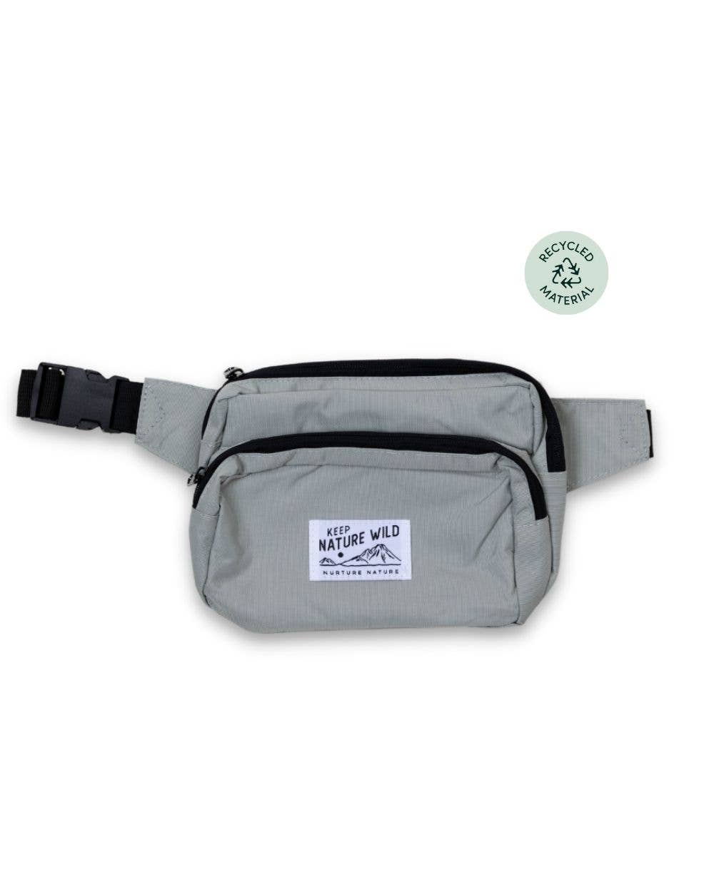 Gray Fanny Pack by Keep Nature Wild