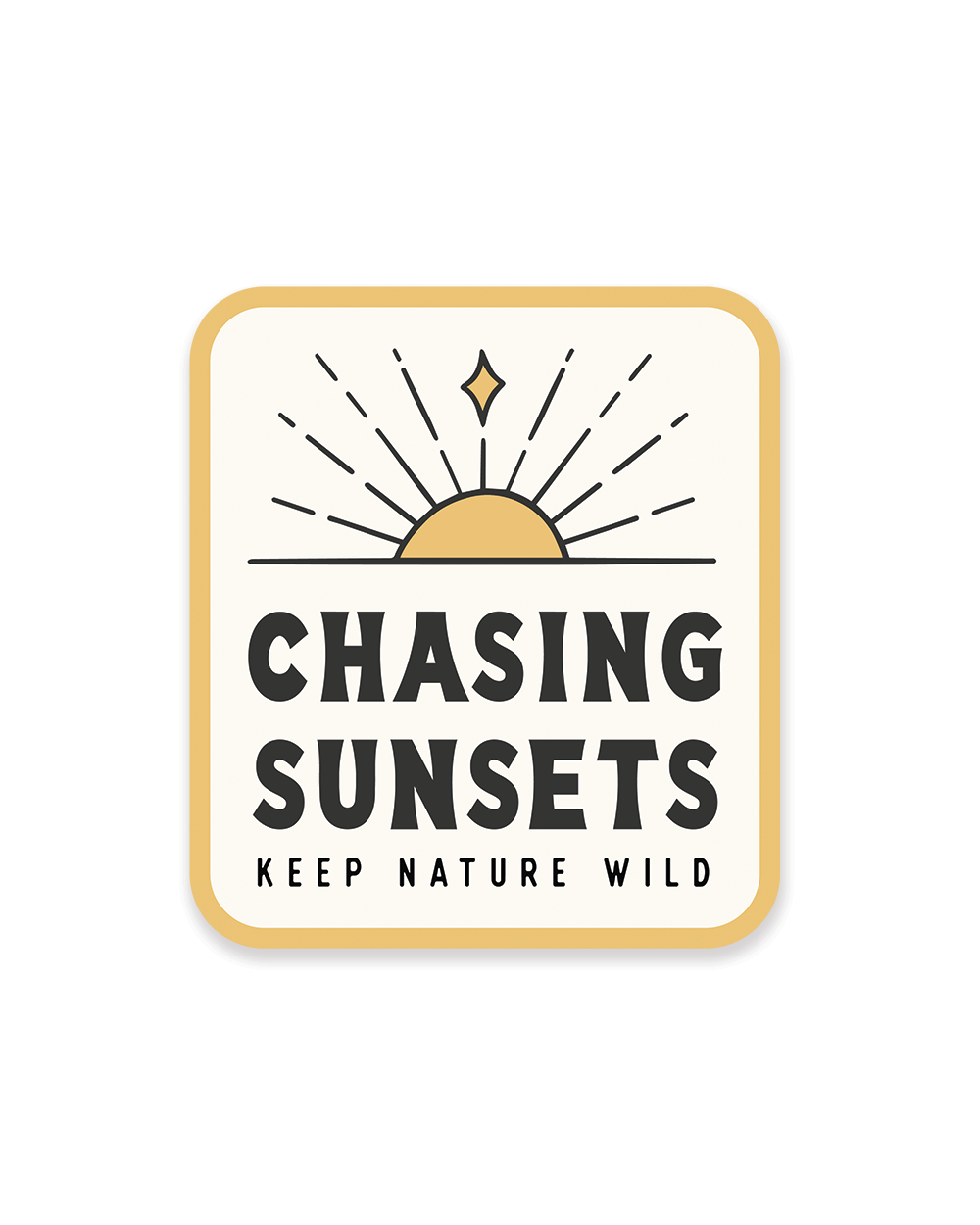 Chasing Sunsets sticker by Keep Nature Wild
