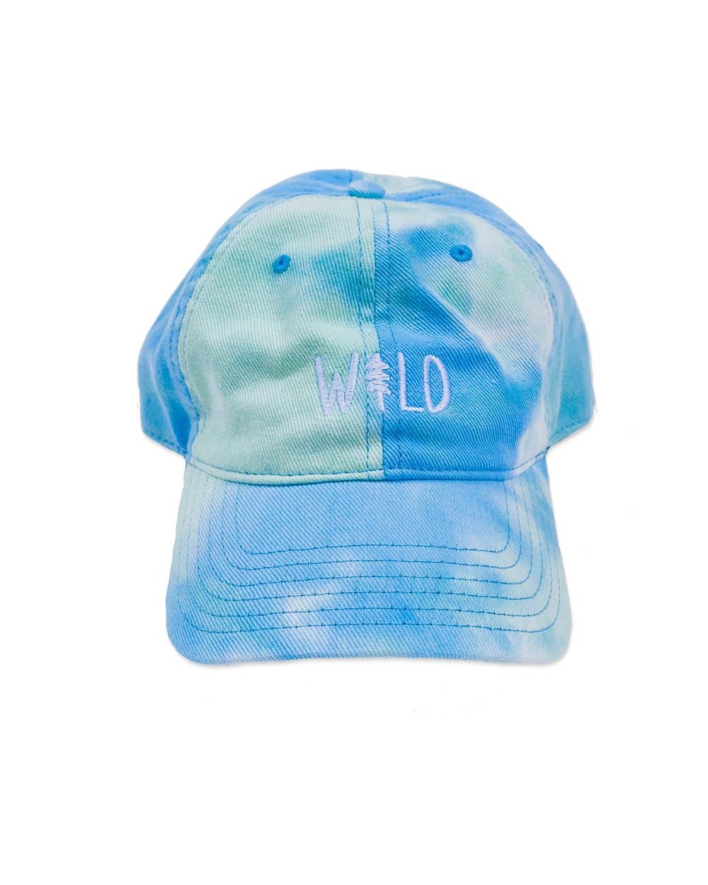 Wild Pine tie dye dad hat by Keep Nature Wild
