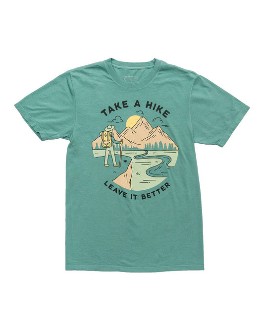 Take a Hike Leave it Better sage shirt by Keep Nature Wild
