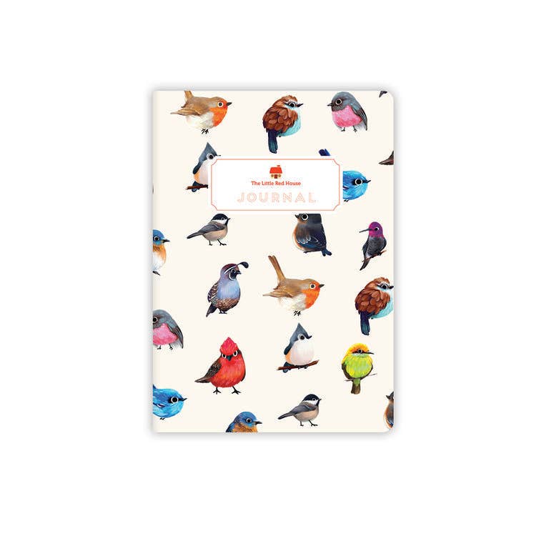 Birdie pocket journal, by Little Red House