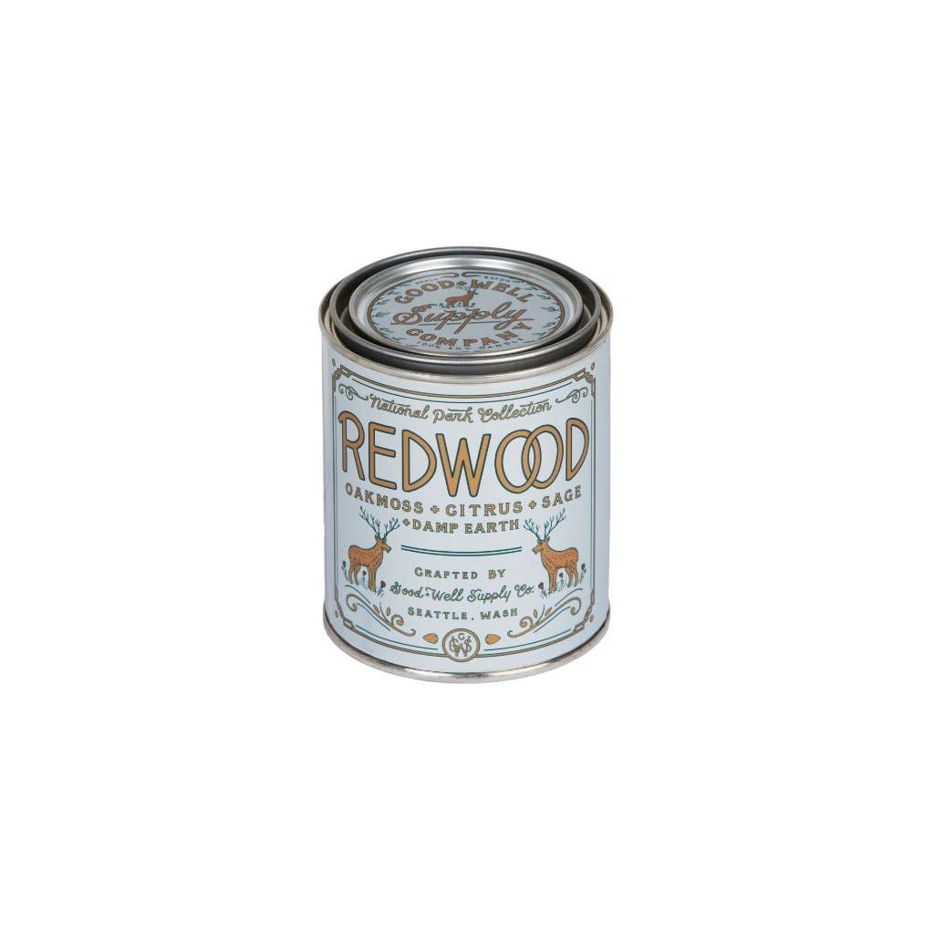 Redwood candle from Good * Well supply co