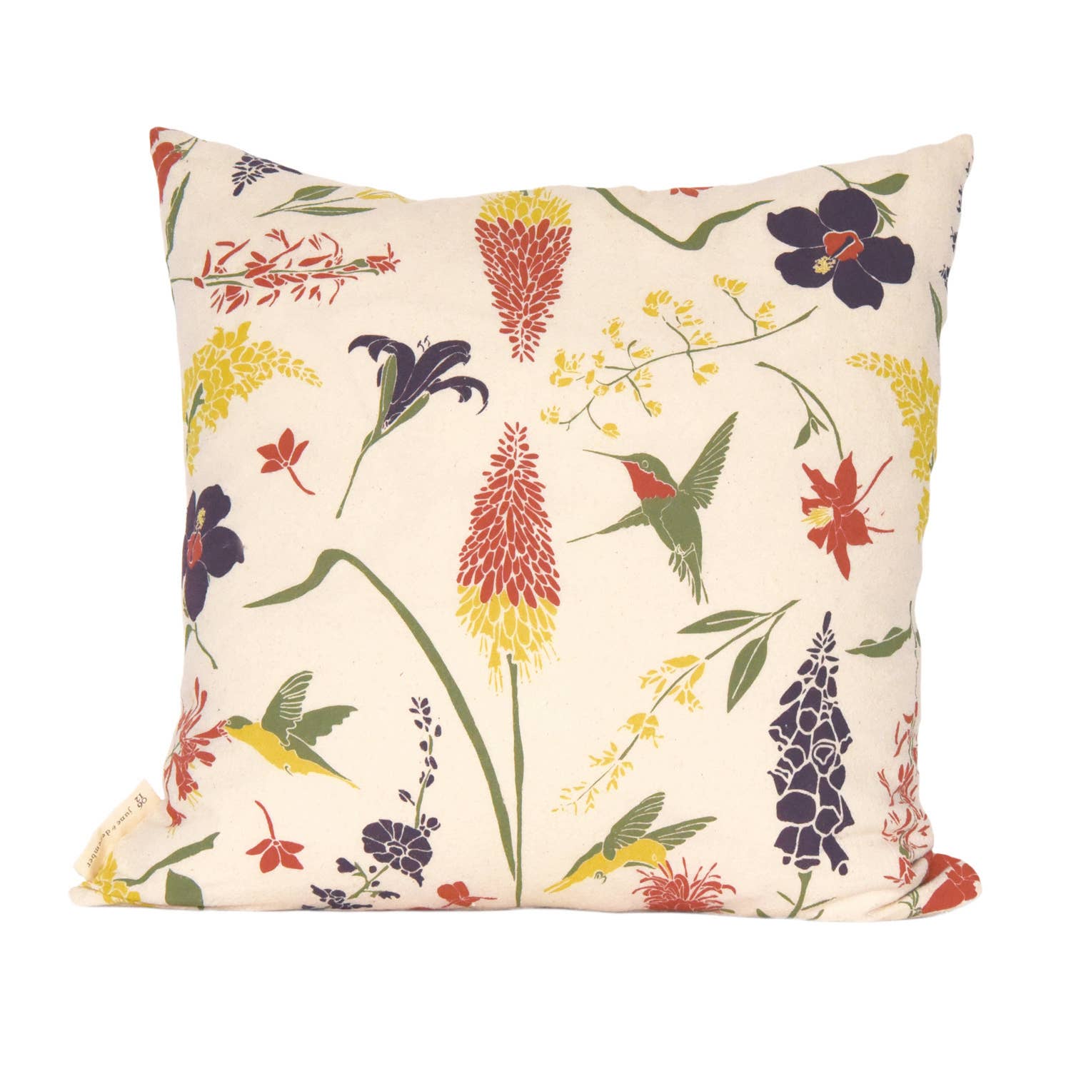Hummingbird Garden Pillow by June & December