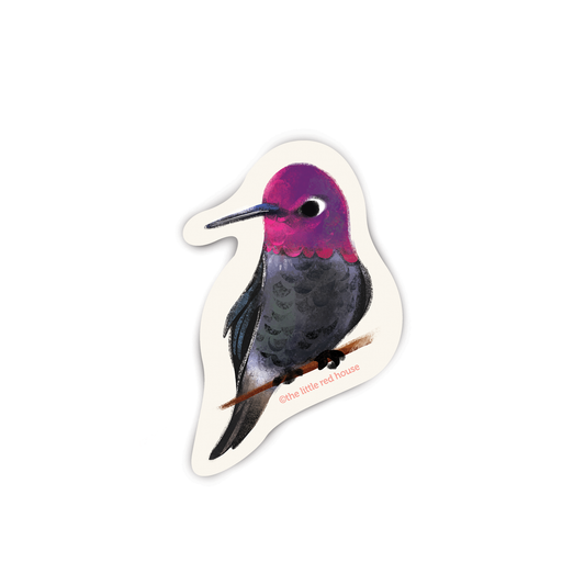 Hummingbird sticker  by Little Red House
