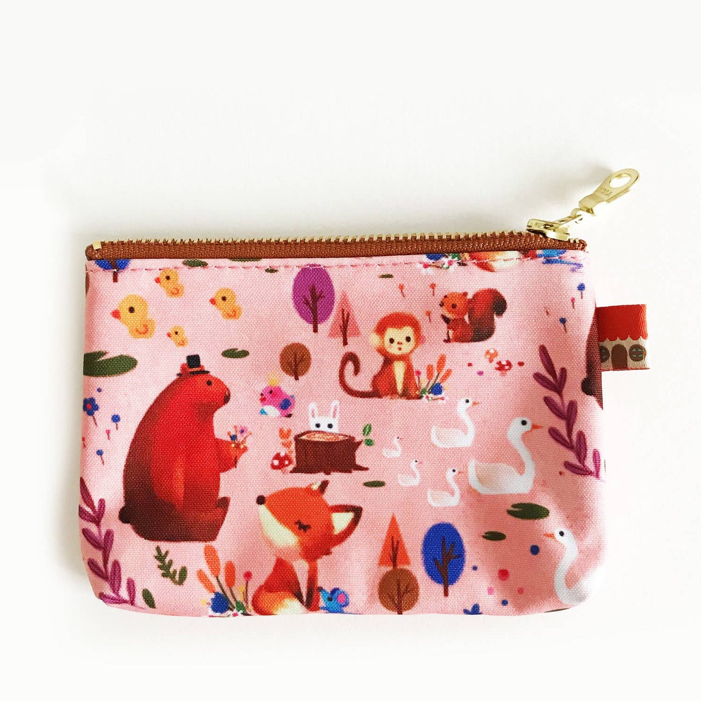 Forest animals coin purse, by Little Red House