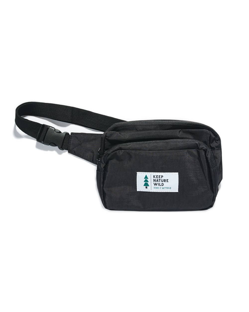 Black Fanny Pack by Keep Nature Wild