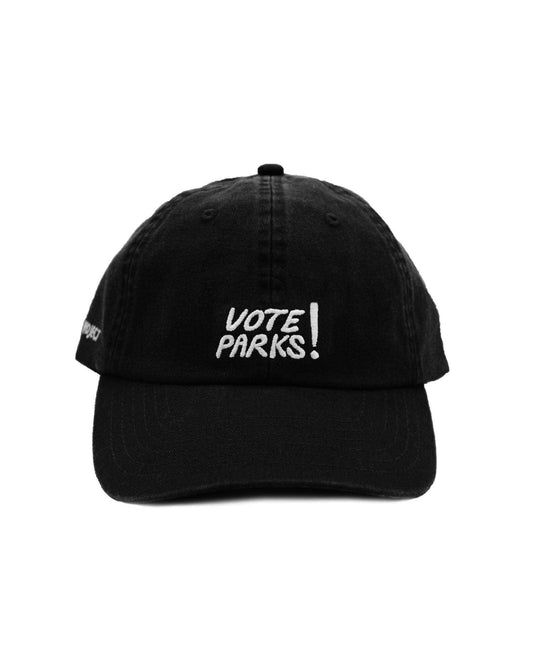 Black Vote Parks! dad hat by Parks Project