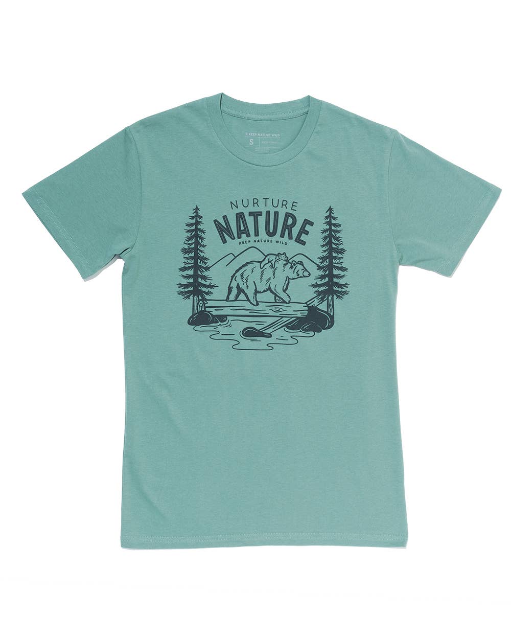 Nurture Nature sage unisex shirt by Keep Nature Wild