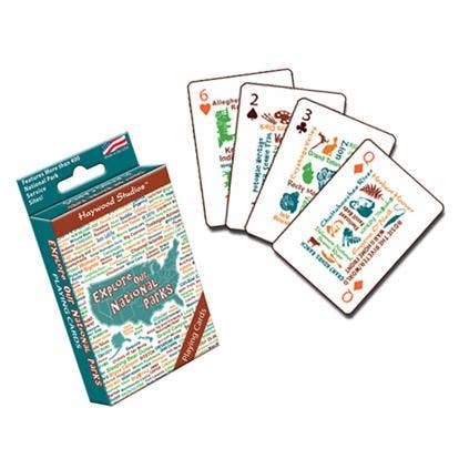 Explore our National Park Playing Cards by Jr Rangerland