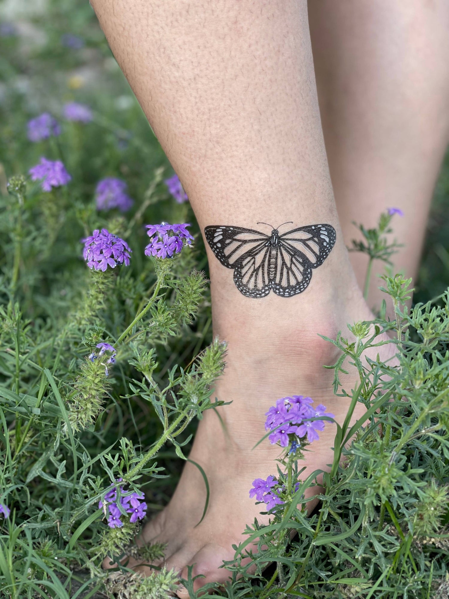 Monarch temporary tattoo by NatureTats