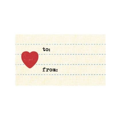 Heart Gift Tags by The Found