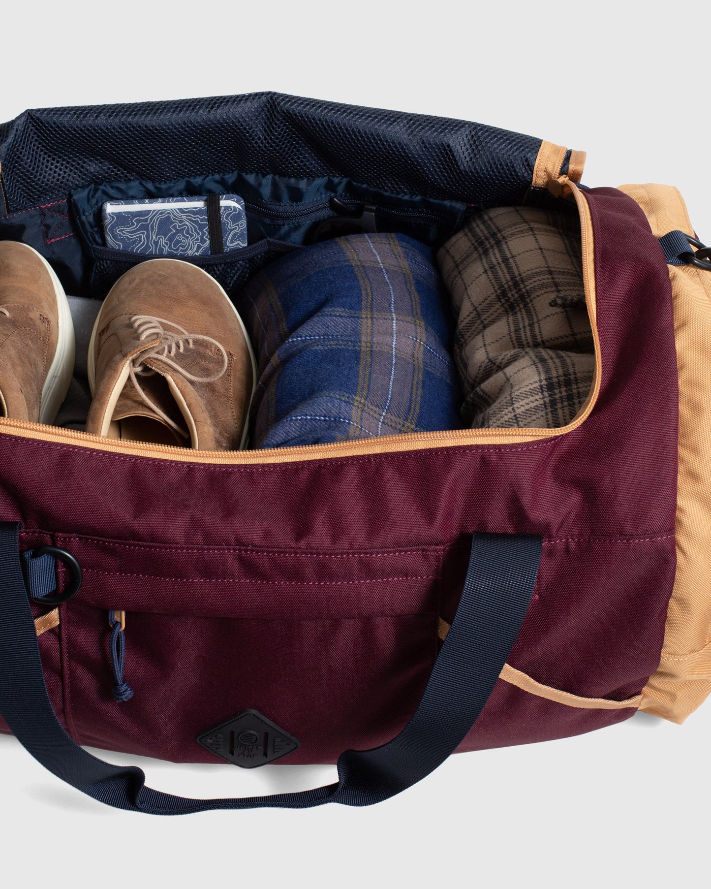 Inside of the duffle bag by United by Blue
