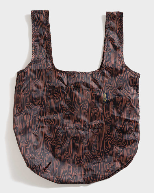 Woodgrain packable tote by United by Blue