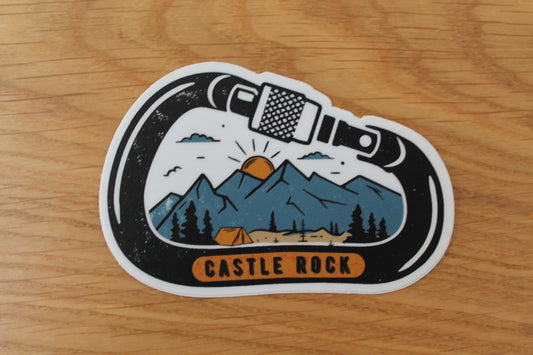 Castle Rock State Park carabiner sticker