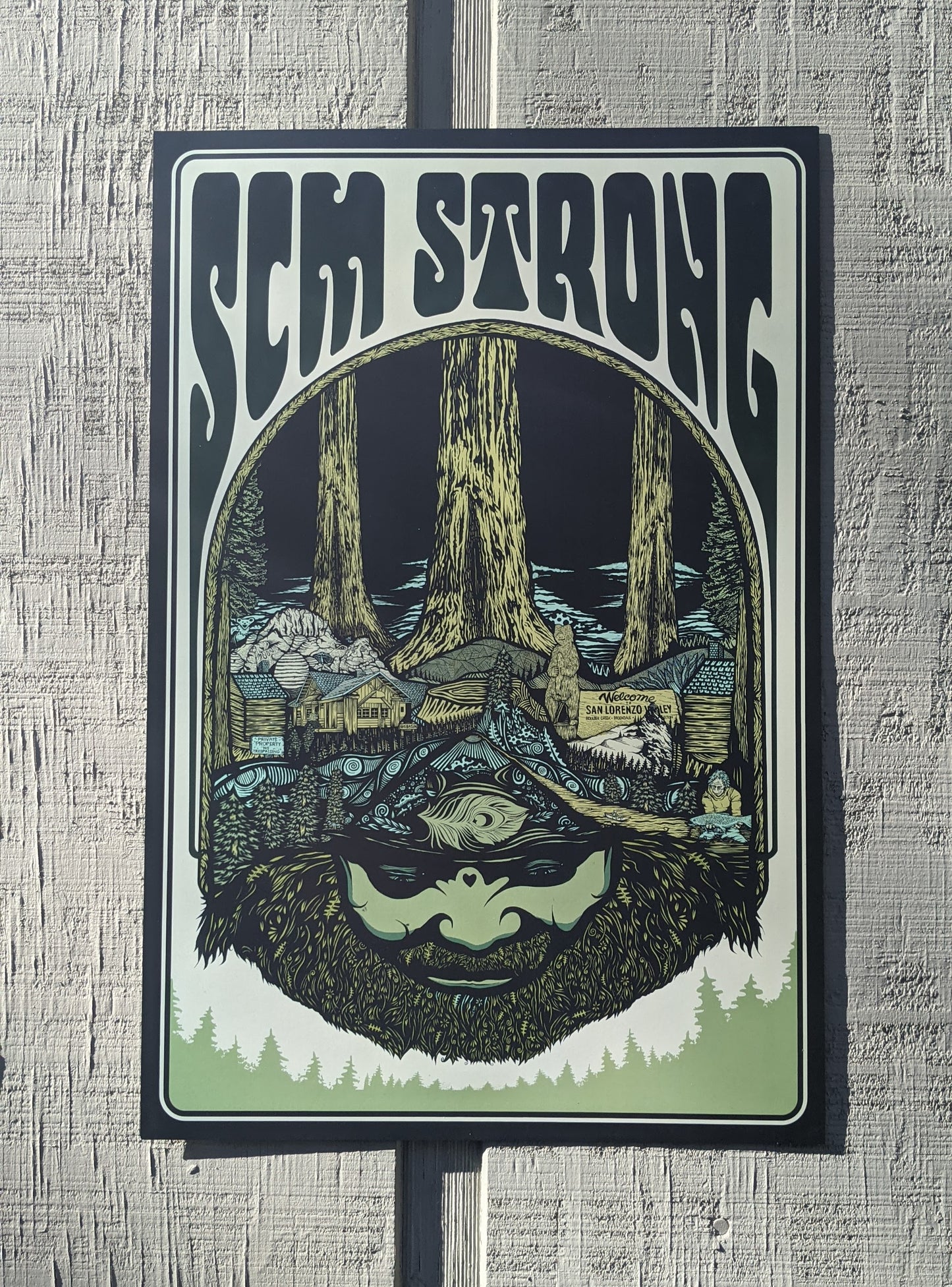 SCM Strong poster by Nicky Gatson