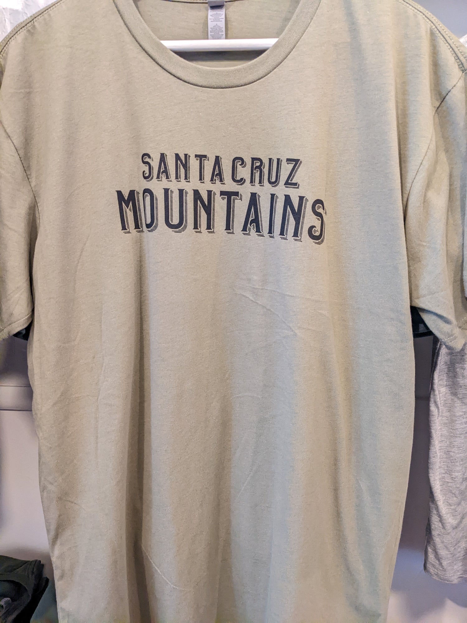 Santa Cruz Mountains shirt in olive by SCM Clothing