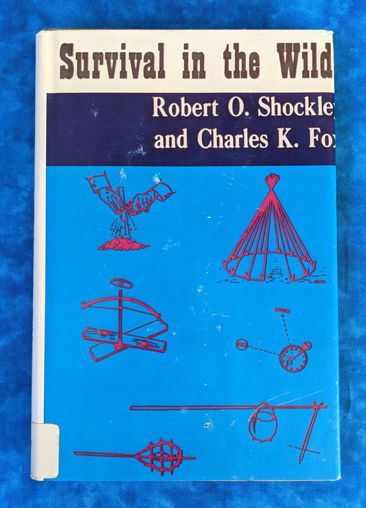 Survival in the Wilds vintage book front cover