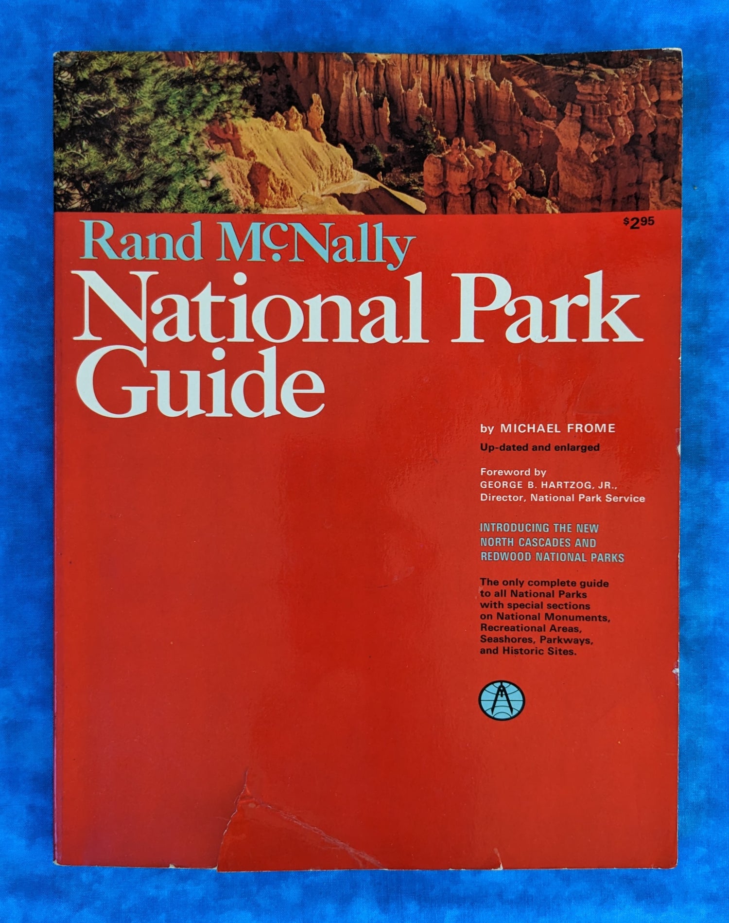 Rand McNally National Park Guide vintage book front cover