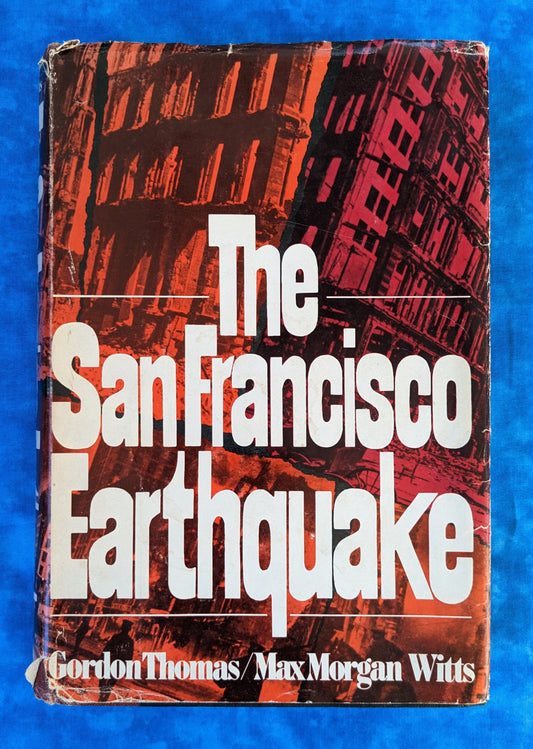 The San Francisco Earthquake vintage book cover