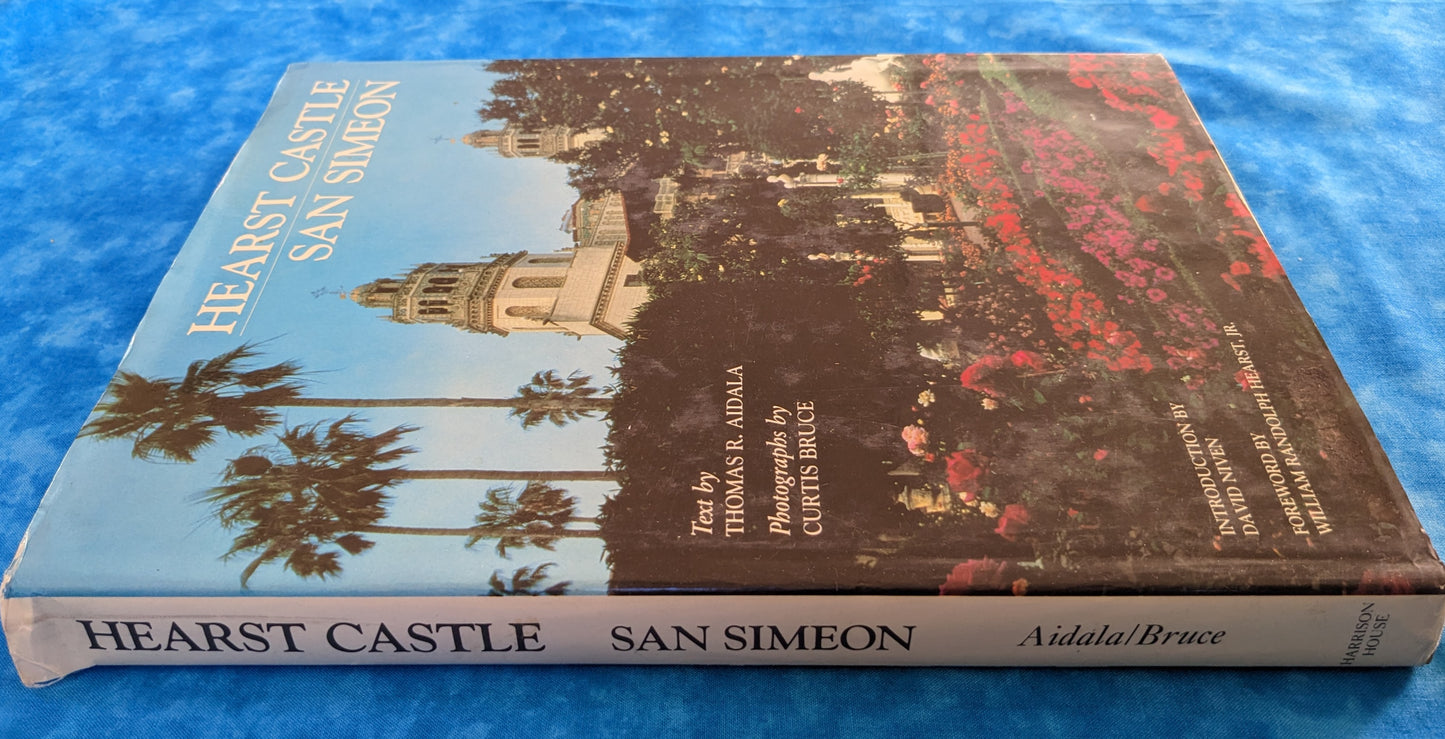 Hearst Castle San Simeon vintage book spine