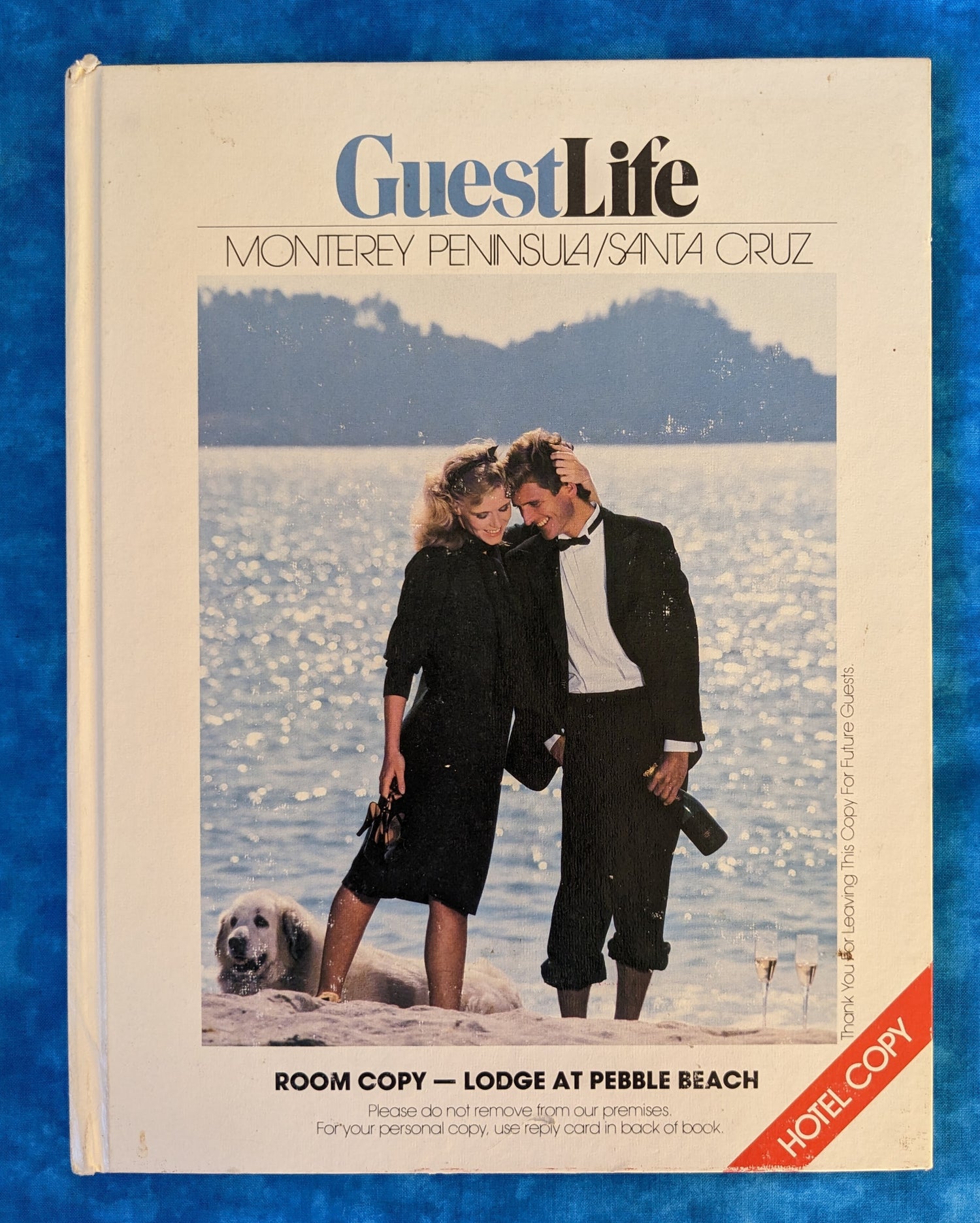 GuestLife (1984): Monterey Peninsula / Santa Cruz Hotel Copy vintage book front cover