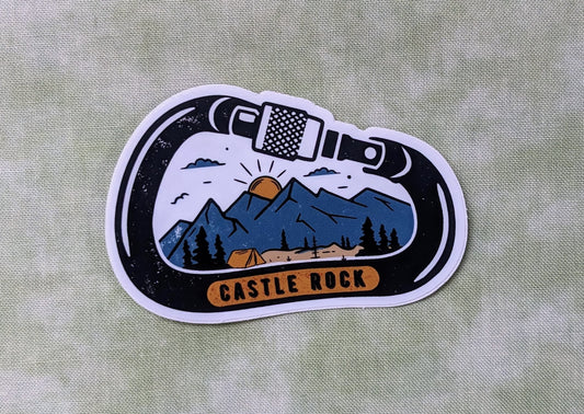 Castle Rock State Park carabiner sticker